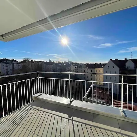 Casarina - Stylisches Penthouse Im Zentrum Augsburg